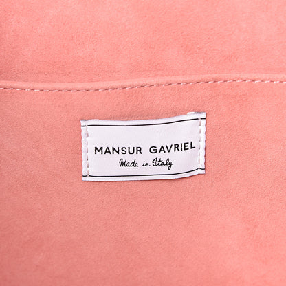 Mansur Gavriel Calfskin Circle Crossbody Blush 7 of 10