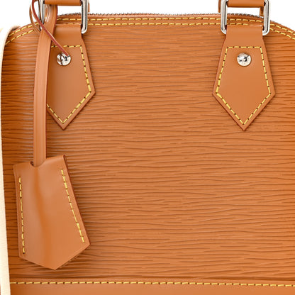 Louis Vuitton Epi Jacquard Alma BB Honey Gold 7 of 10