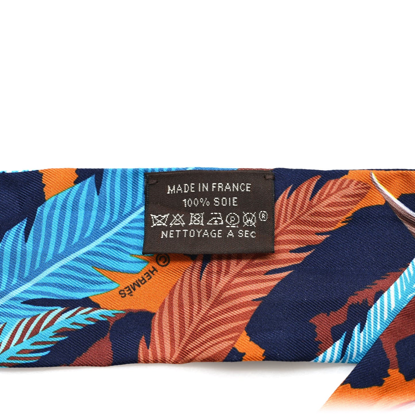 Silk Jaguar Quetzal Twilly Brun Bleu Orange