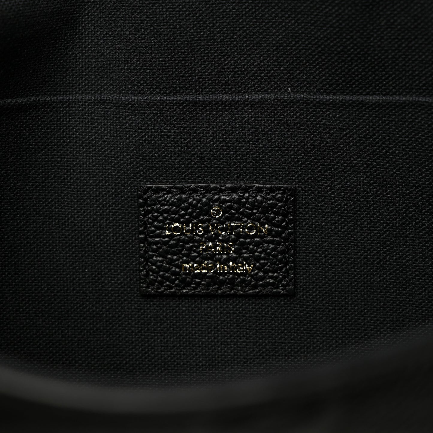 Empreinte Pochette Felicie Chain Wallet Black