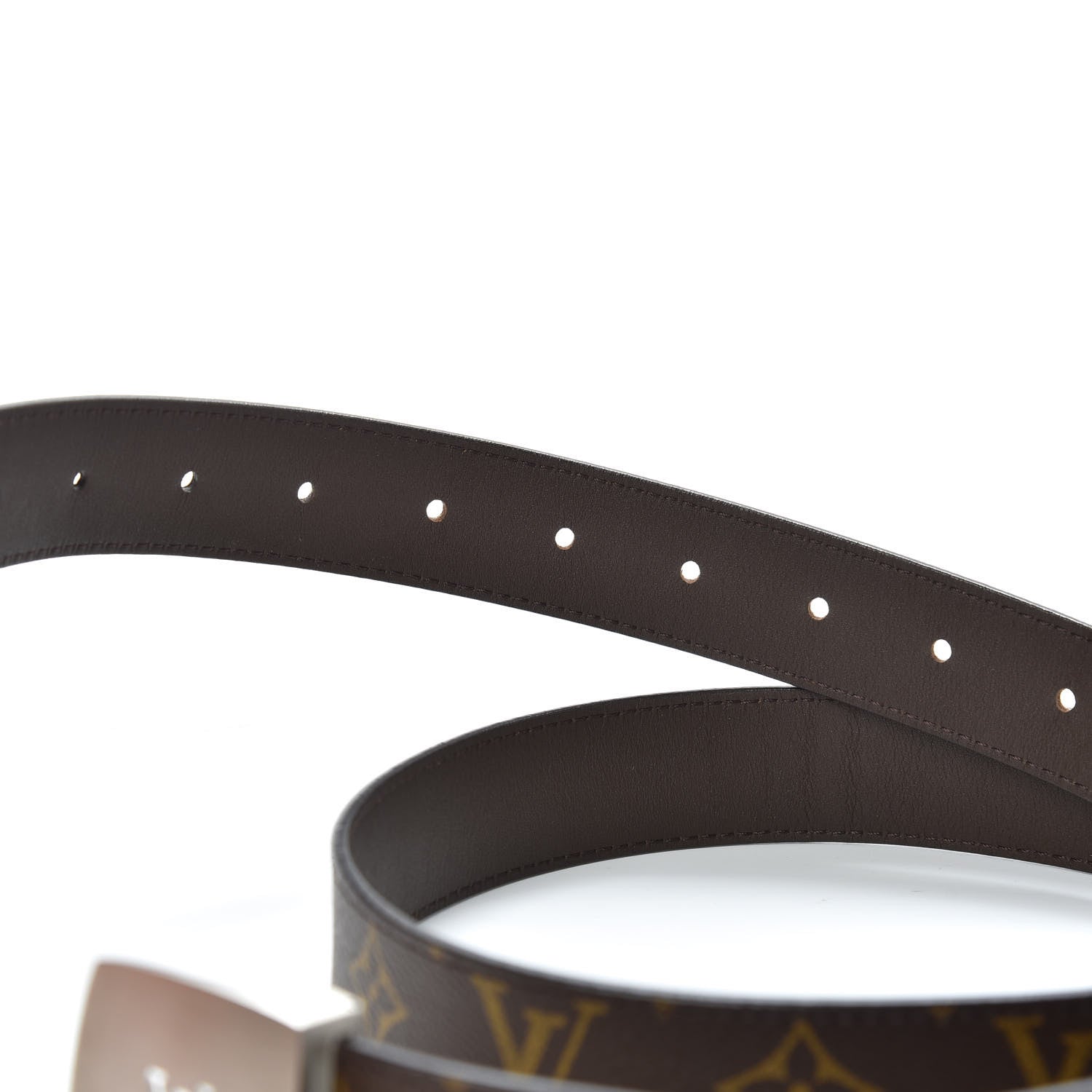 Louis Vuitton Monogram LV Cut Reversible Belt 110 44 3 of 5