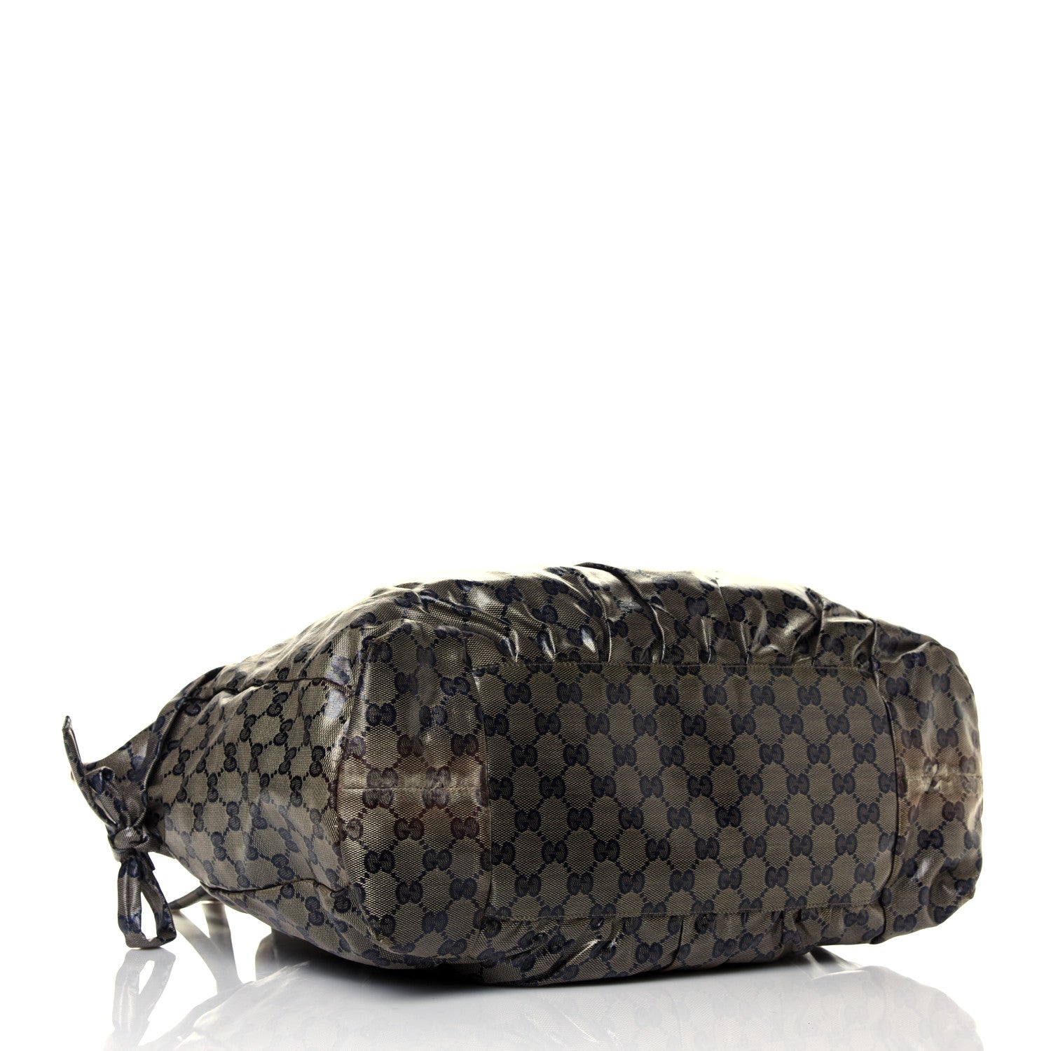 Gucci Crystal Monogram Hysteria Tote Navy Blue 4 of 10