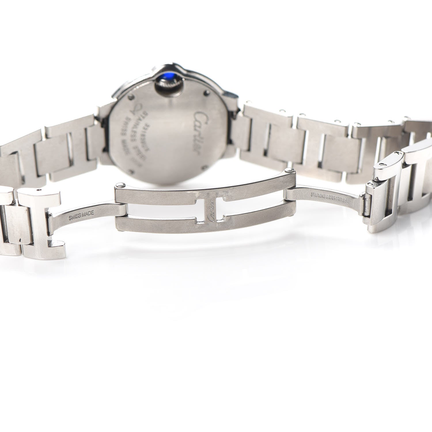 Cartier Stainless Steel 28mm Ballon Bleu De Quartz Watch 5 of 6