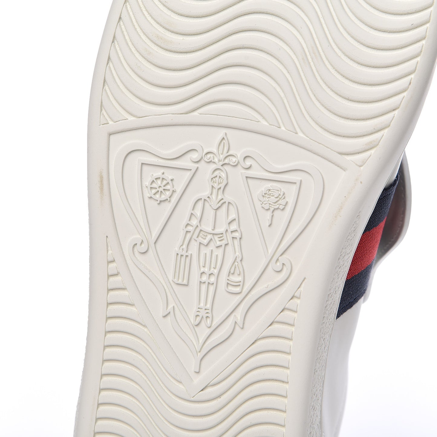 Calfskin Sequins Web Cat Womens Ace Sneakers 40.5 White