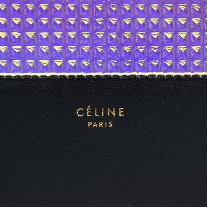 Celine Leather Hologram Holographic Zip Continental Wallet 8 of 9