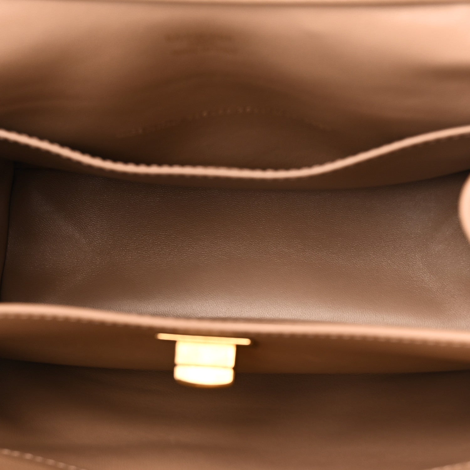 Balenciaga Natural Smooth Calfskin Mini Rodeo Top Handle Handbag Latte 5 of 9