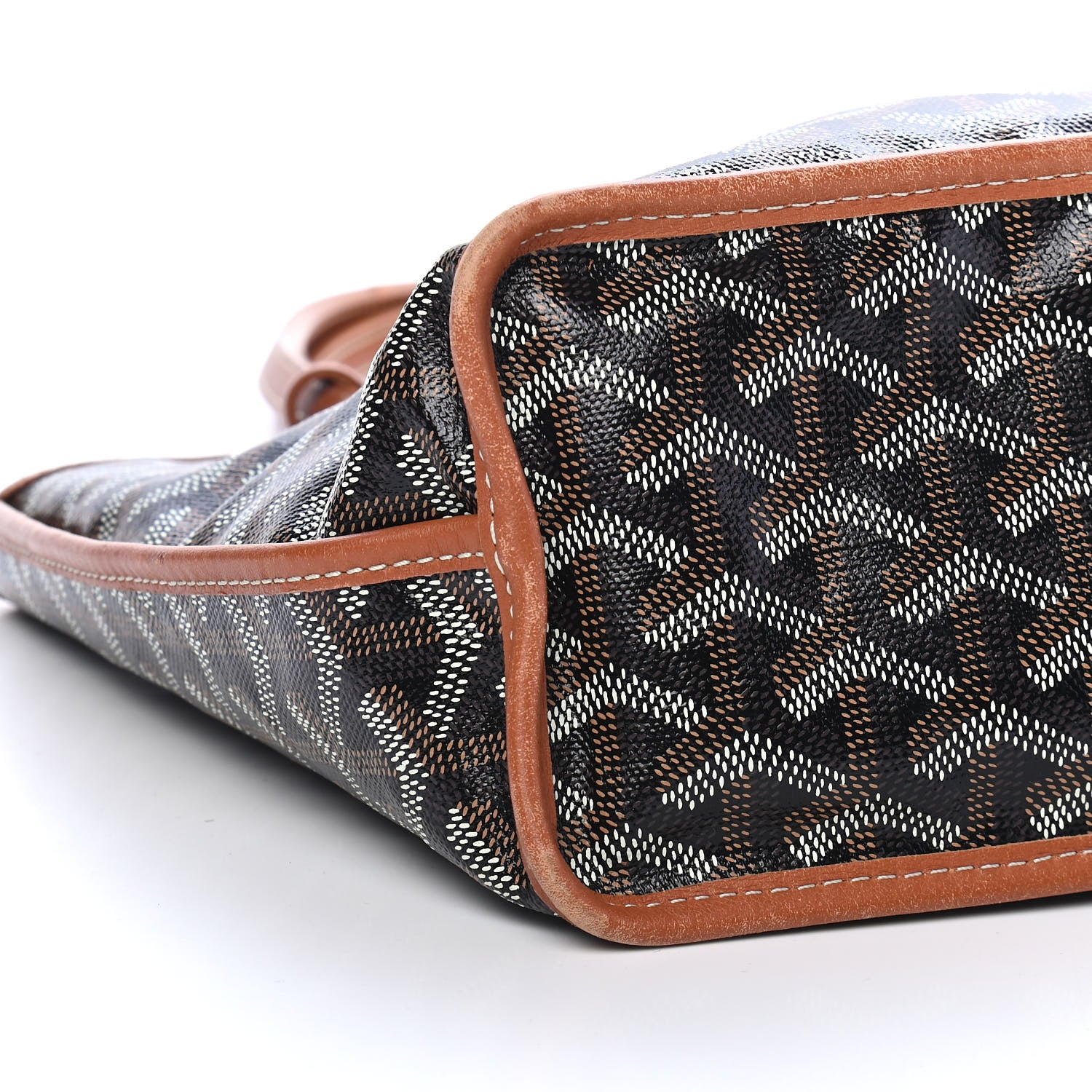 Goyard Goyardine Reversible Mini Anjou Black Gold 7 of 9