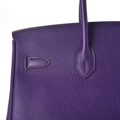 Hermes Togo Birkin 35 Iris 9 of 26