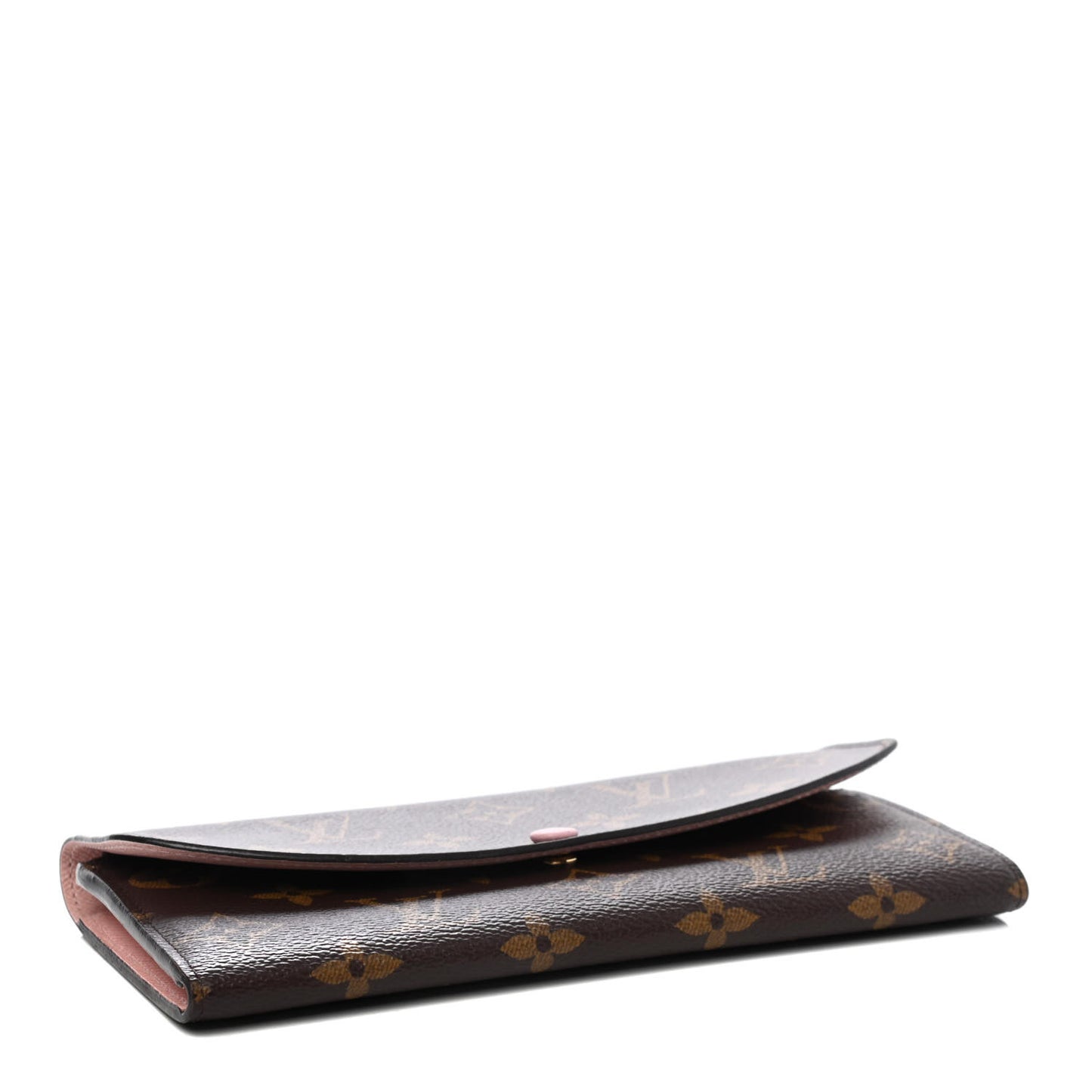 Monogram Emilie Wallet Rose Ballerine
