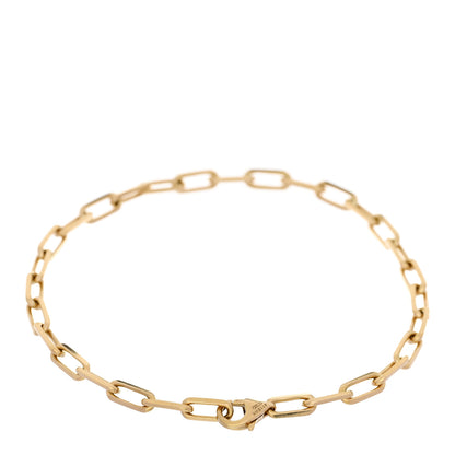 Cartier 18K Yellow Gold Small Santos de Cartier Link Chain Bracelet 2 of 5