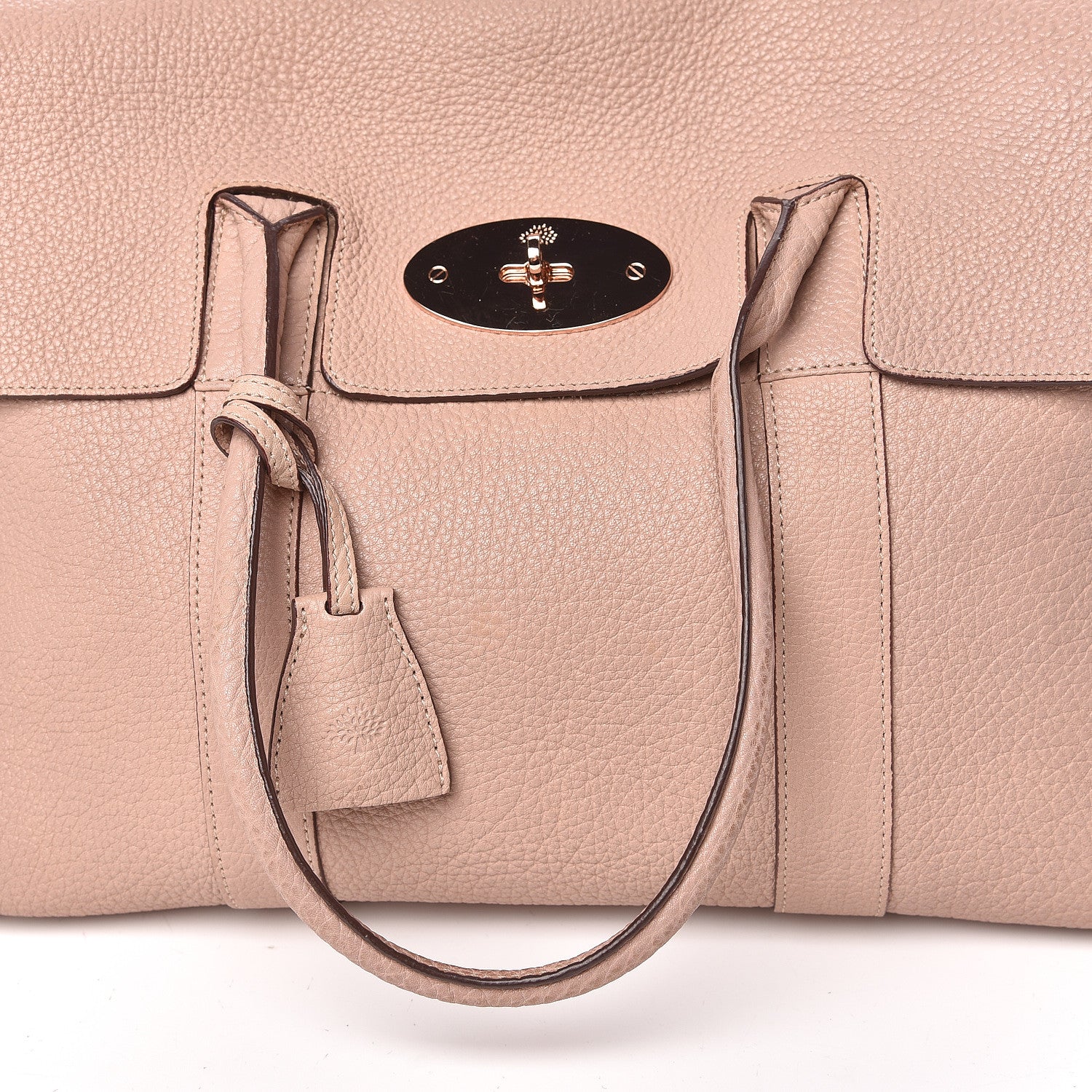 Mulberry Natural Grain Calfskin New Bayswater Blush 13 of 19