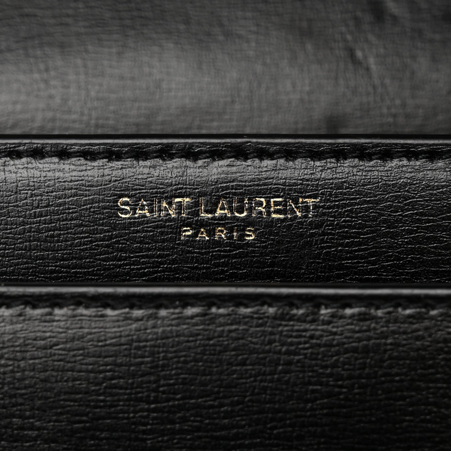 Saint Laurent Calfskin Medium Monogram Sunset Black 6 of 17