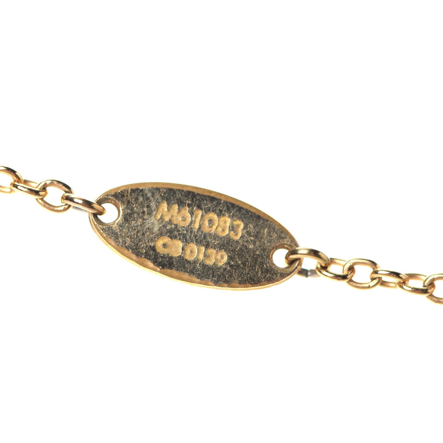 Essential V Necklace Gold