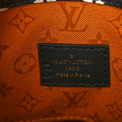 Louis Vuitton Monogram Giant Crafty Speedy Bandouliere 25 Creme Caramel 6 of 11