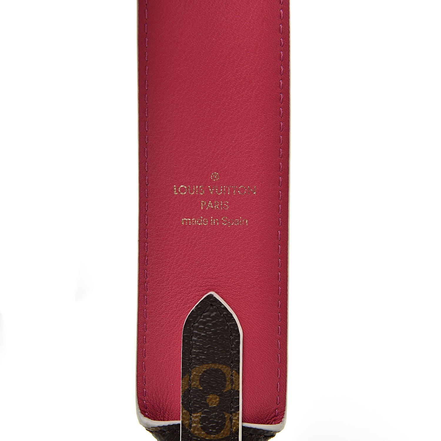 Louis Vuitton Monogram Bandouliere Shoulder Strap Hot Pink 3 of 5