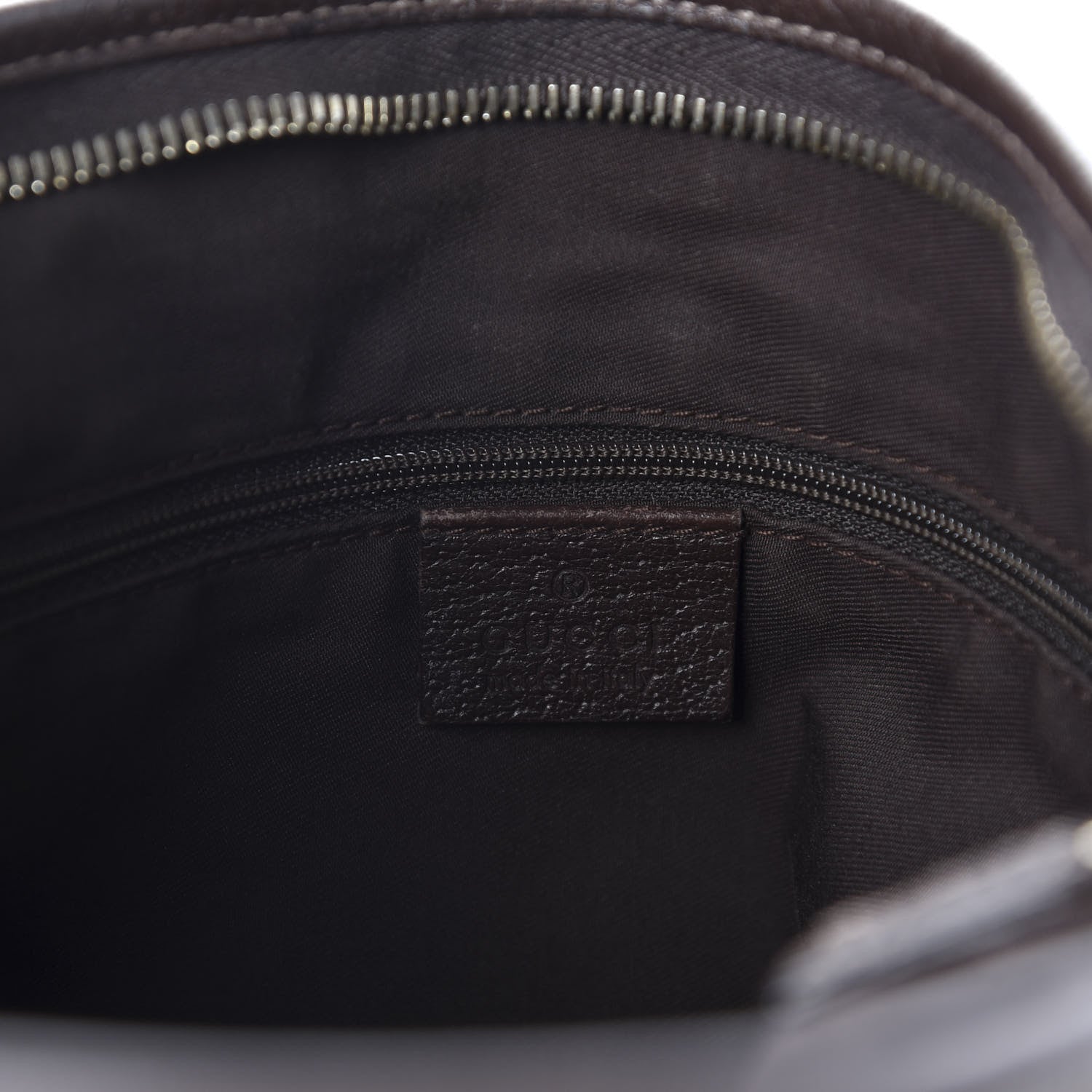 Gucci Monogram Abbey Messenger Bag Dark Brown 8 of 10