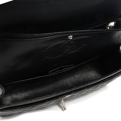Chanel Caviar Quilted Medium Double Flap Black 5 of 8