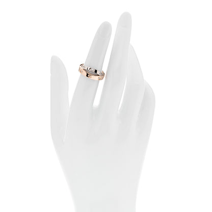 Cartier 18K Pink White Gold 6 Diamonds LOVE Ring 49 5 2 of 5