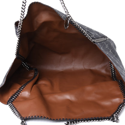 Stella McCartney Denim Alter Nappa Logo Falabella Reversible Tote Navy 4 of 4