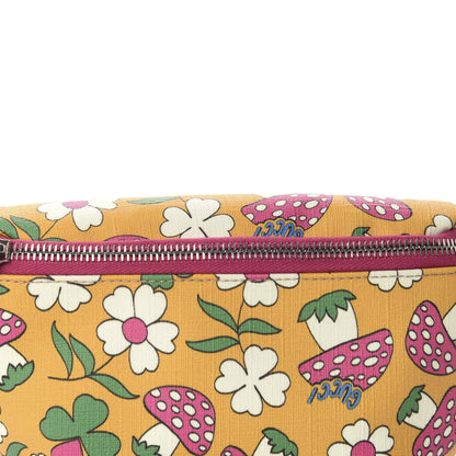 Gucci Supreme Childrens Mushroom Print Belt Bag Yellow 10 of 10