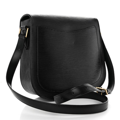 Louis Vuitton Epi Saint Cloud GM Black 3 of 17