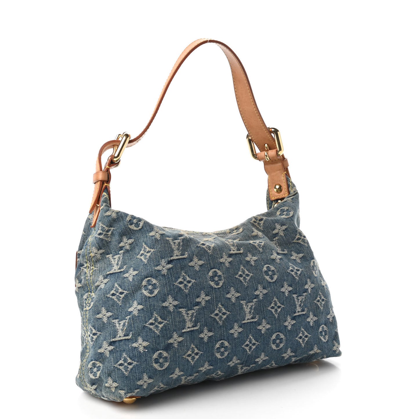 Monogram Denim Baggy PM Blue