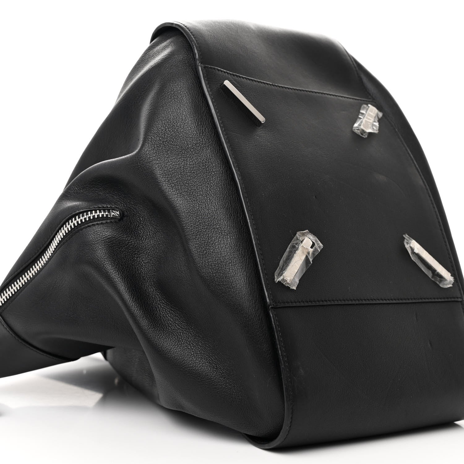 Loewe Calfskin Medium Hammock Shoulder Bag Black 9 of 11