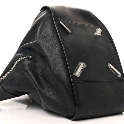 Loewe Calfskin Medium Hammock Shoulder Bag Black 9 of 11