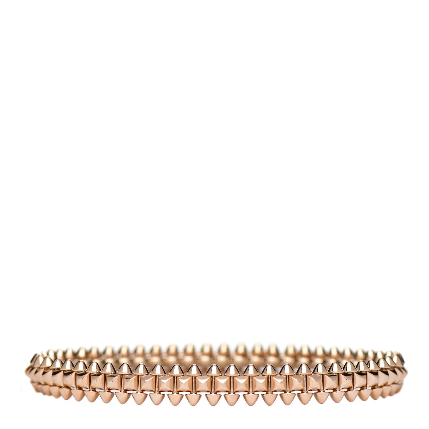 18K Pink Gold Small Clash De Cartier Bracelet 15