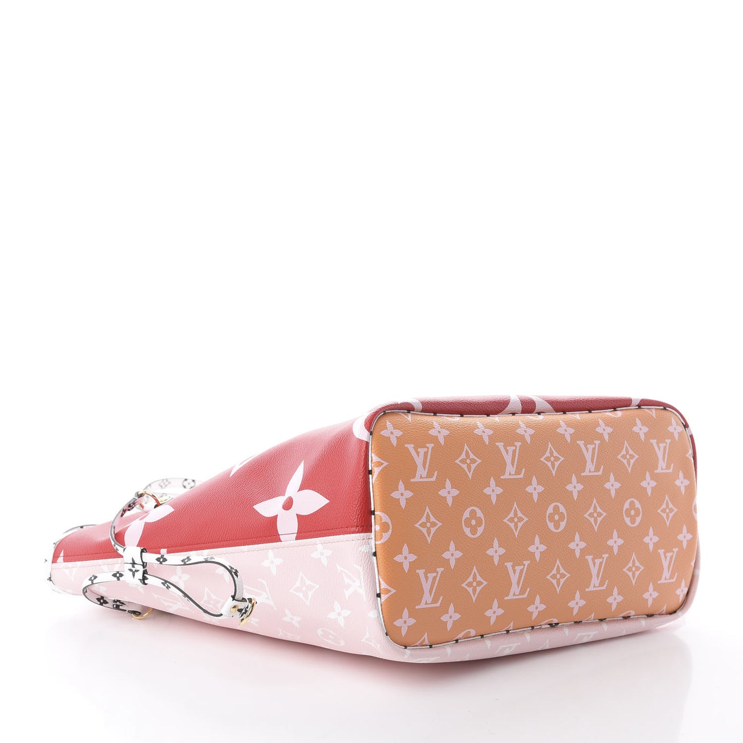 Monogram Giant Neverfull MM Rouge