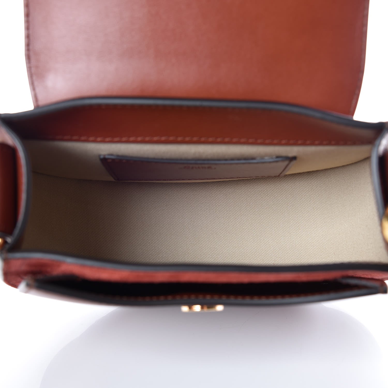 Chloe Calfskin Small Tess Bag Sepia Brown 8 of 13