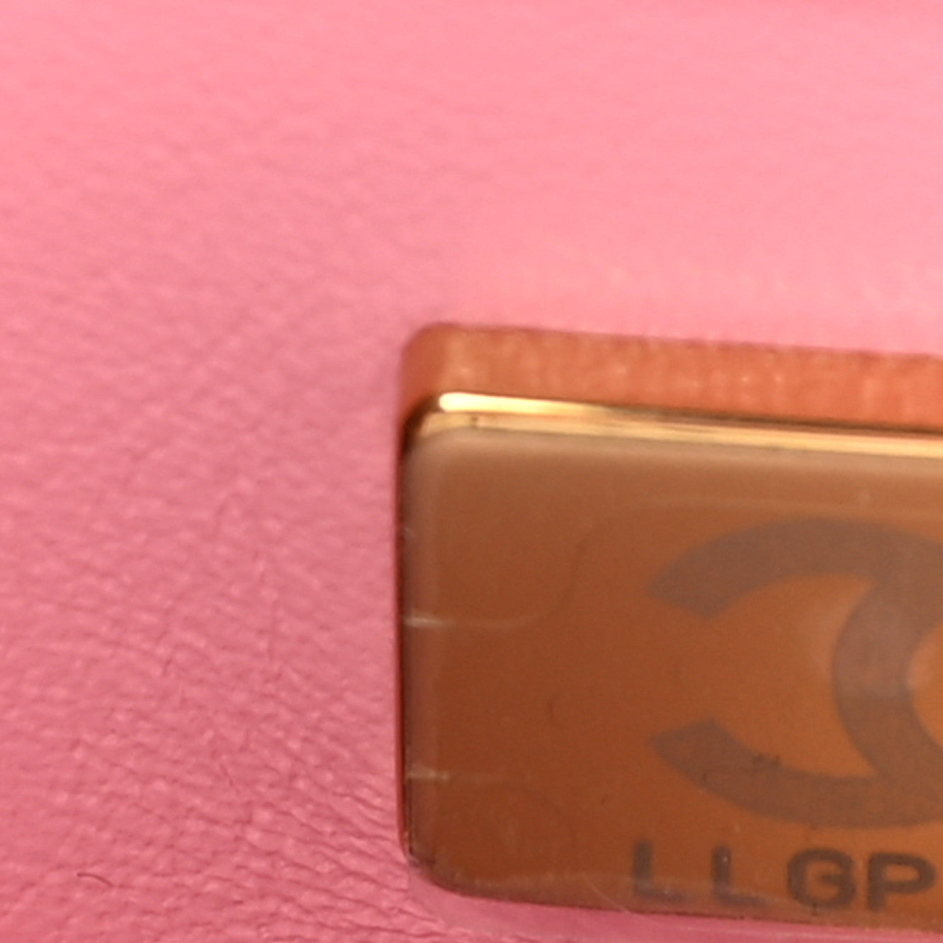 Chanel Lambskin Wenge Quilted Mini Fashion Wood Square Flap Pink 7 of 10