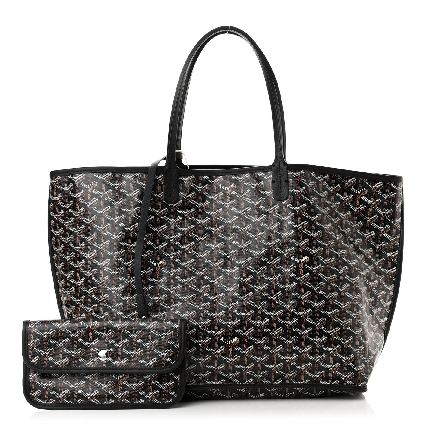 Goyardine Reversible Anjou PM Black