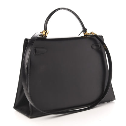 Hermes Box Kelly Sellier 32 Black 4 of 22