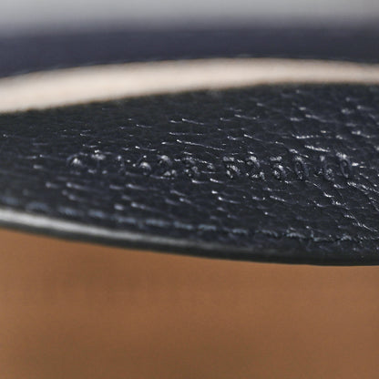 Gucci GG Supreme Monogram Textured Dollar Calfskin Mini Retro Interlocking G Tote Bag Beige Blue 7 of 12