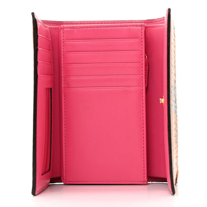 MCM Visetos Rabbit Tri-Fold Wallet Cognac 5 of 13