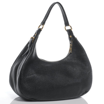 Prada Vitello Daino Hobo Nero Black 3 of 10