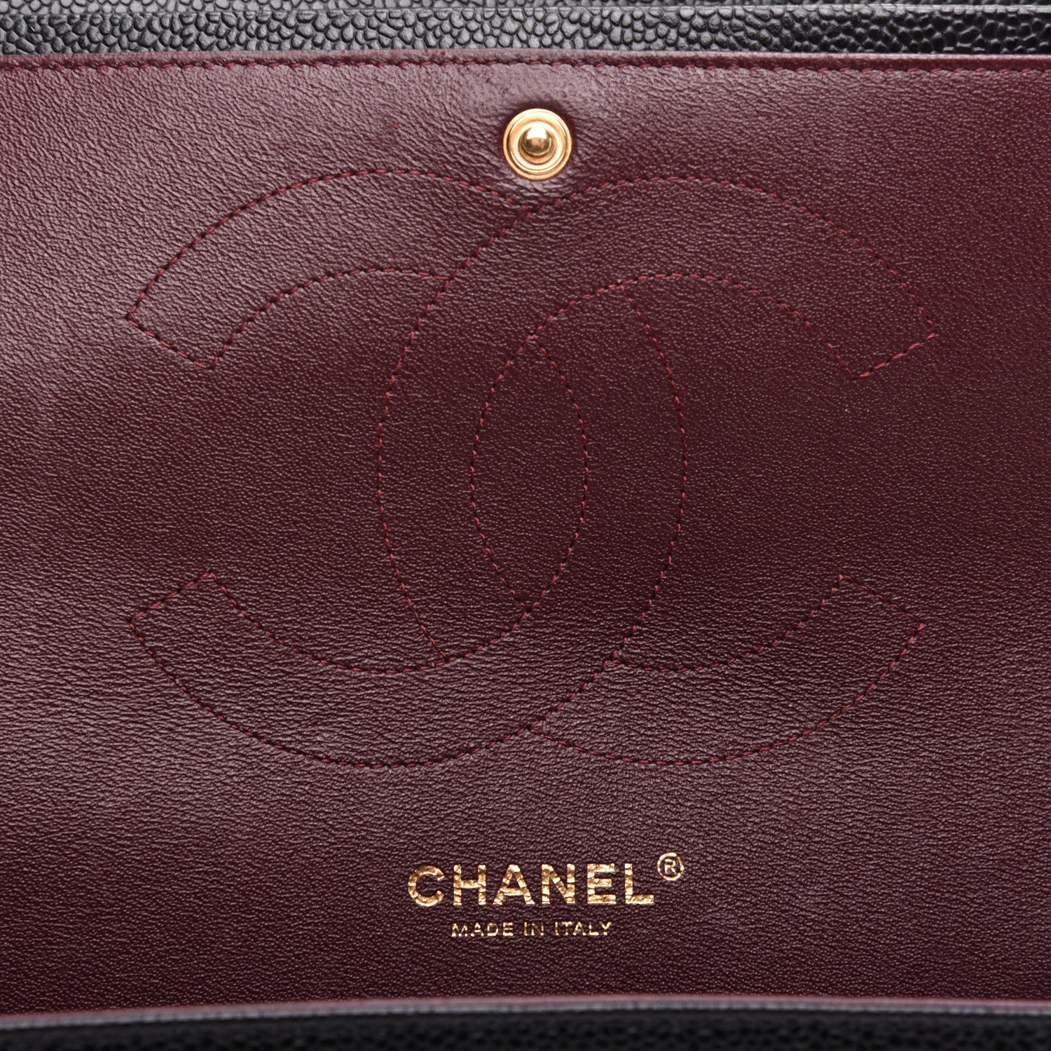 Chanel Caviar Quilted Jumbo Double Flap Black 8 of 11