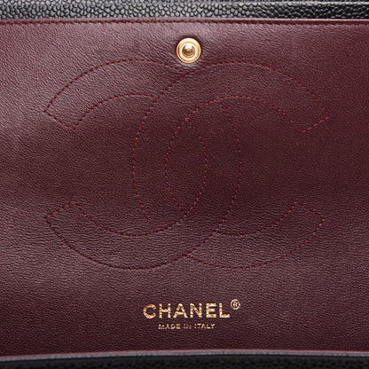 Chanel Caviar Quilted Jumbo Double Flap Black 8 of 11