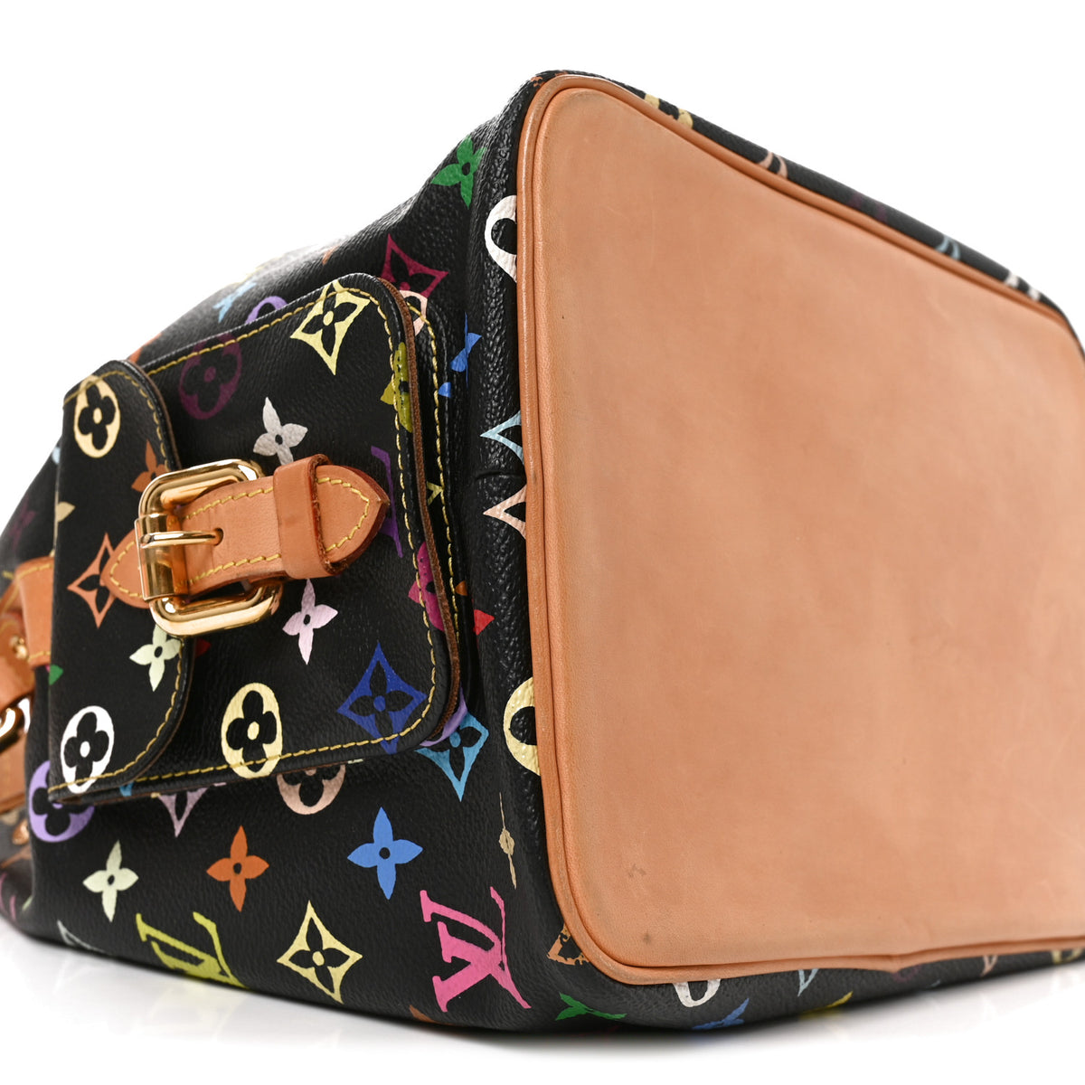 Monogram Multicolor Petit Noe Black
