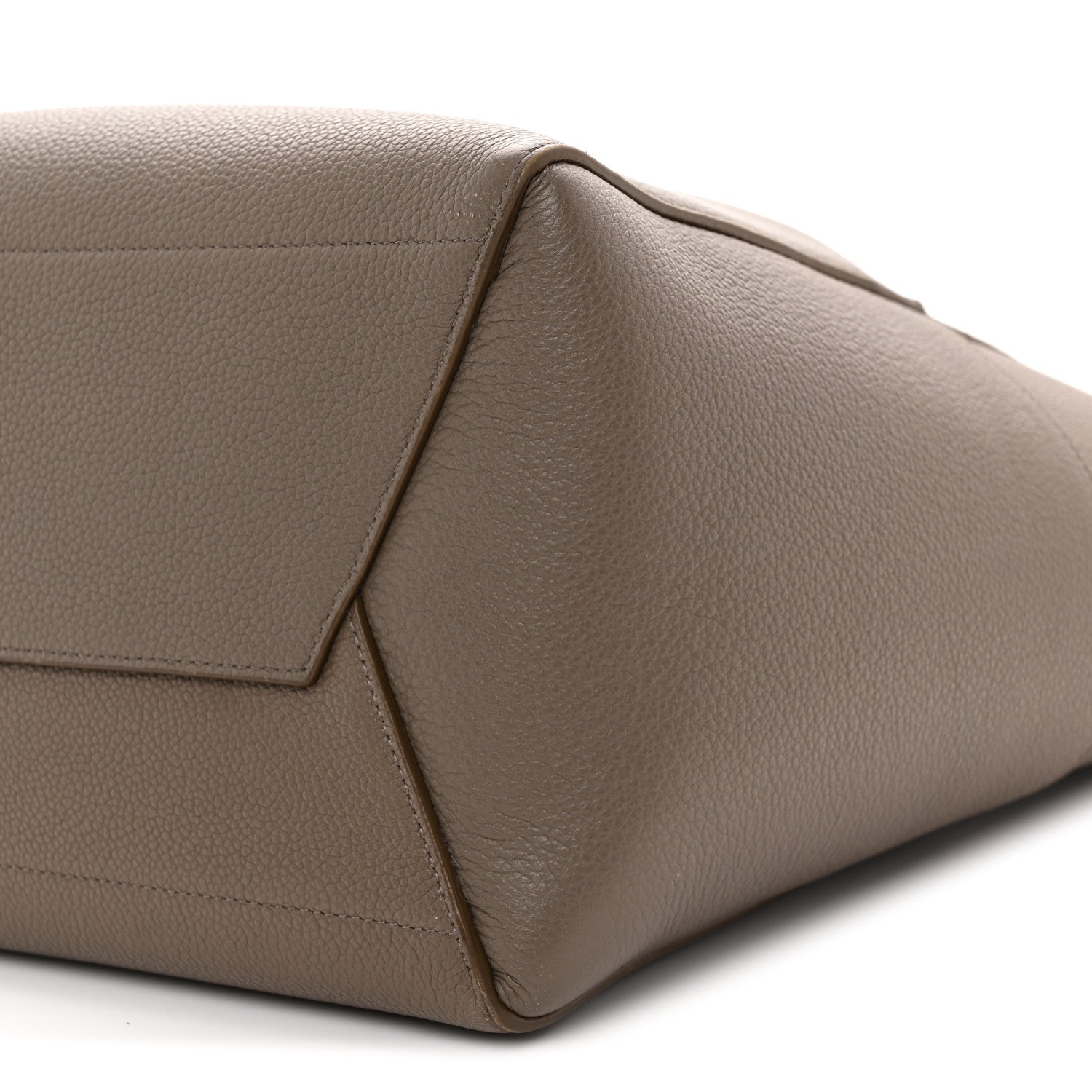 Celine Soft Grained Calfskin Sangle Bucket Bag Taupe 10 of 12