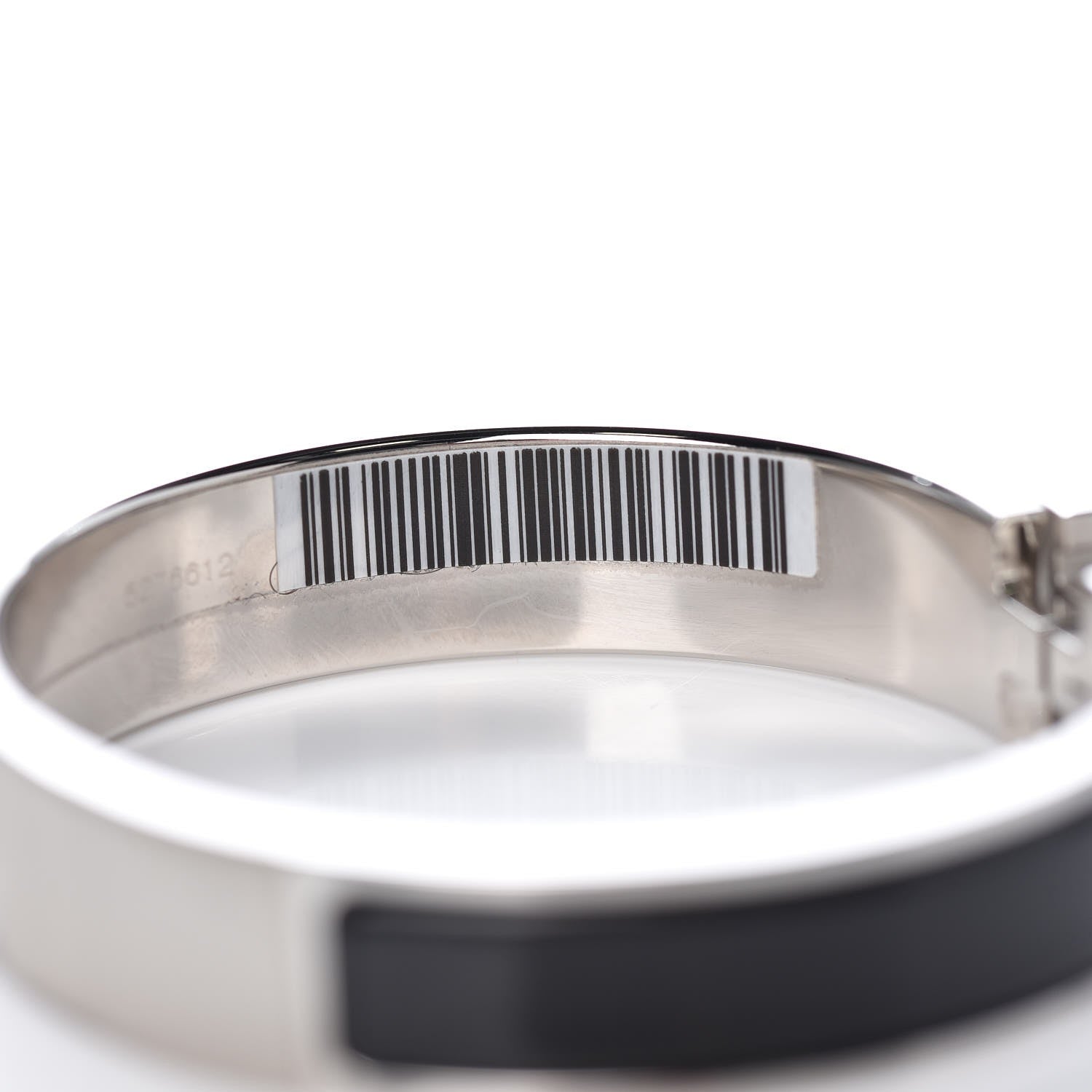 Hermes Enamel Narrow Clic Clac H Bracelet GM Black 5 of 7
