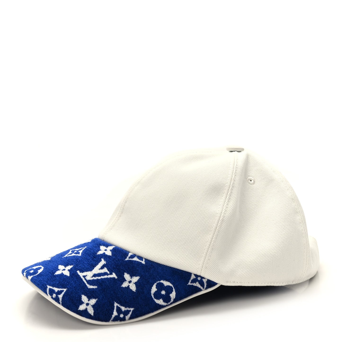 Cotton Monogram Jacquard LV Match Cap Blue