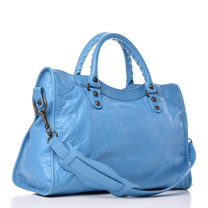 Balenciaga Agneau Classic Hardware City Bleu Azur Clair 4 of 11