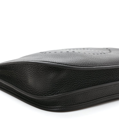 Hermes Taurillon Clemence Evelyne III PM Black 8 of 9