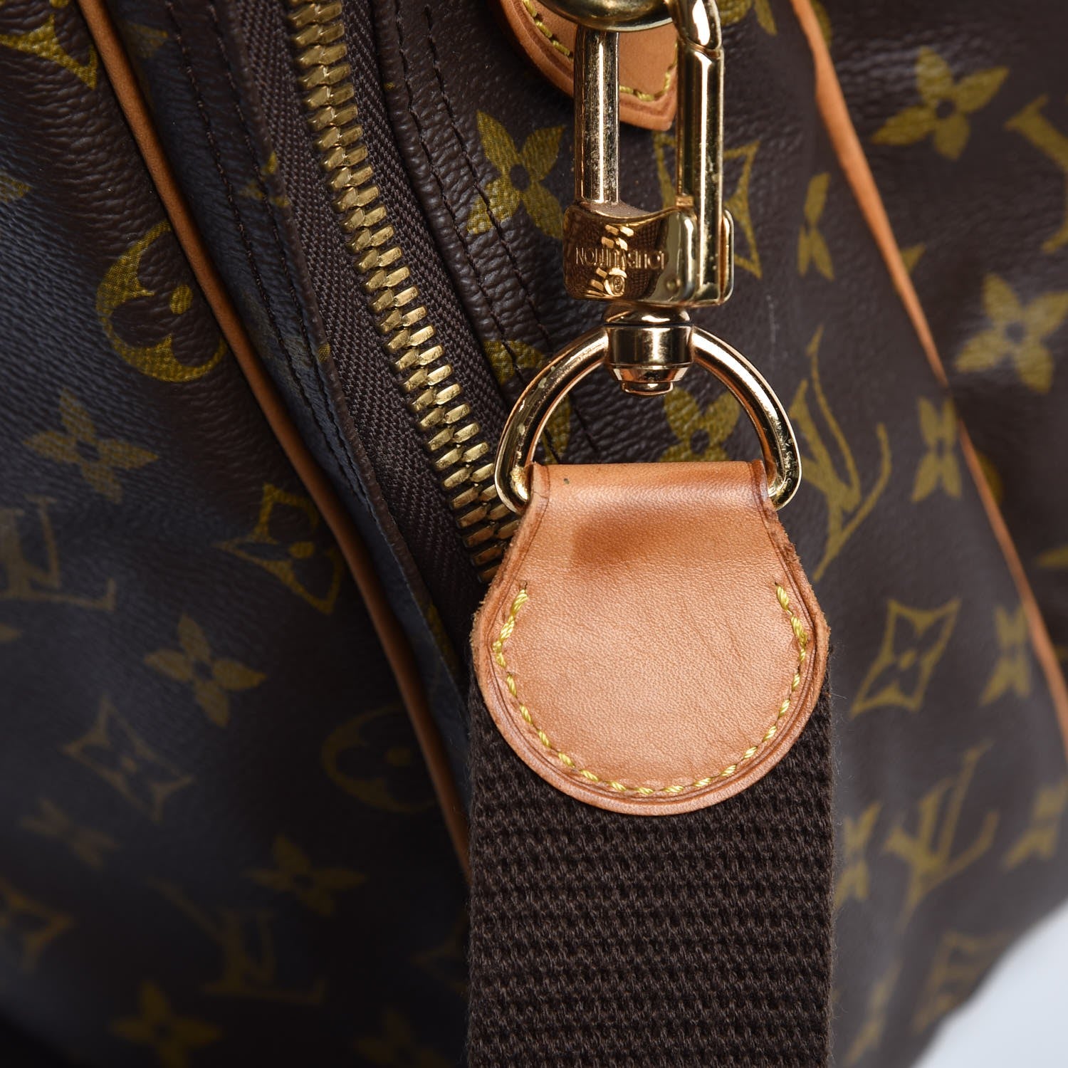 Louis Vuitton Monogram Alize 2 Compartment Luggage Travel Bag 14 of 28