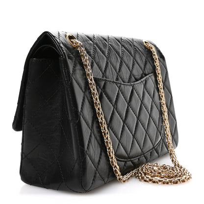 Chanel Aged Calfskin Quilted 2.55 Reissue 226 Flap Black 2 of 12