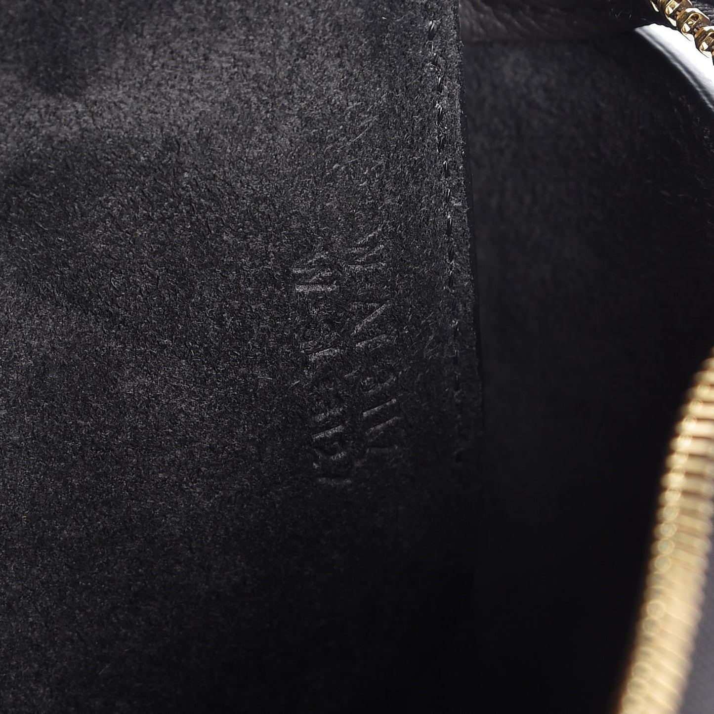 Grained Calfskin Micro Belt Bag Grey