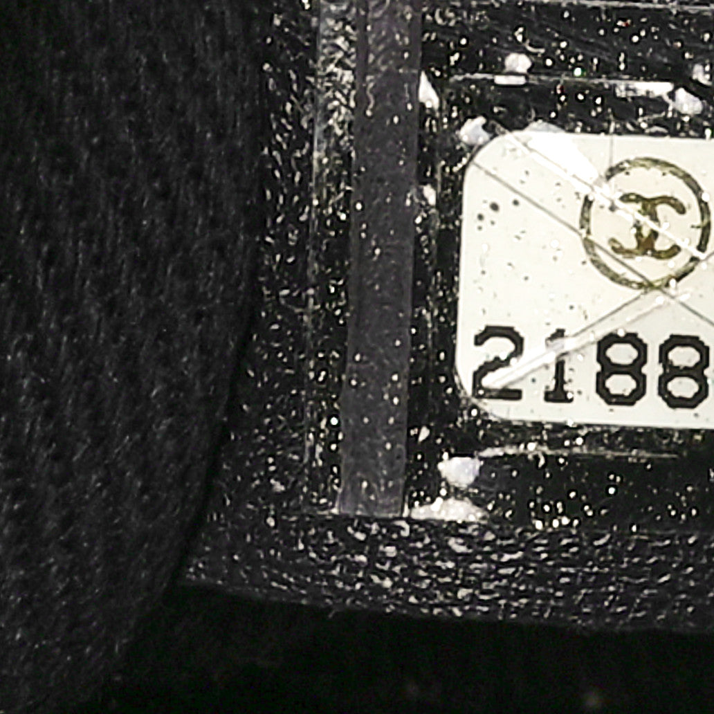 Wrinkled Lambskin Chevron Quilted Surpique Tote White