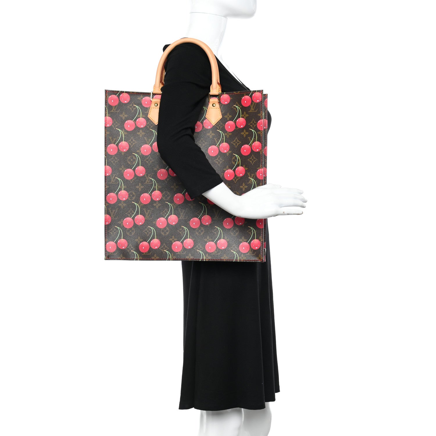 Louis Vuitton Monogram Cerises Sac Plat 2 of 10
